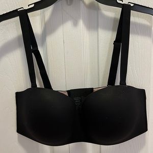 Soma Enbliss Strapless wireless bra.  Black.  36 DD